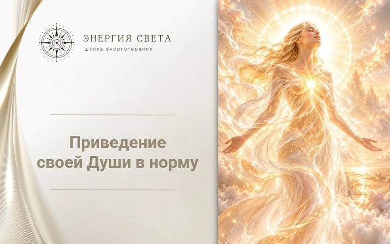 Приведение своей Души в норму