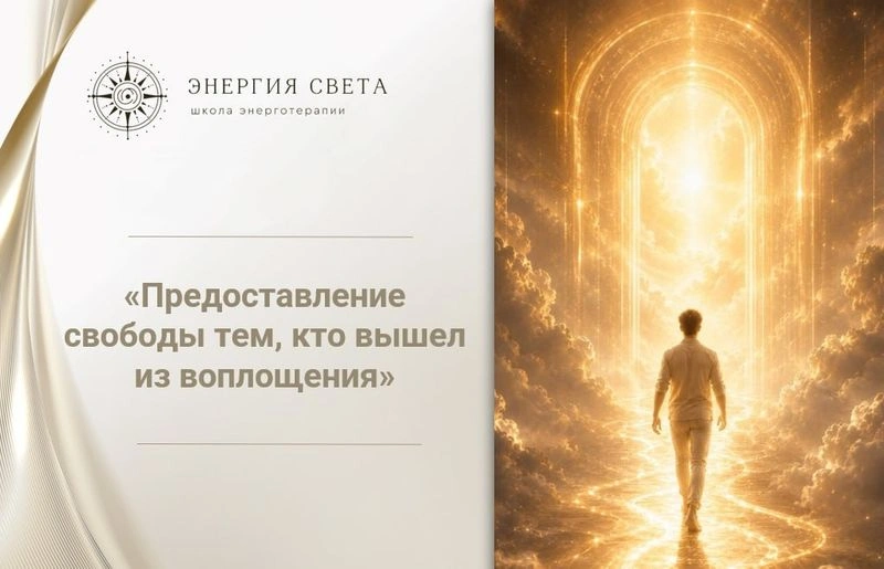 Предоставление свободы тем, кто вышел из воплощения