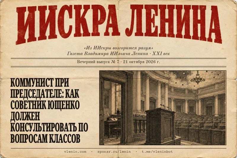 Коммунист при председателе: как советник Ющенко должен консультировать по вопросам классов