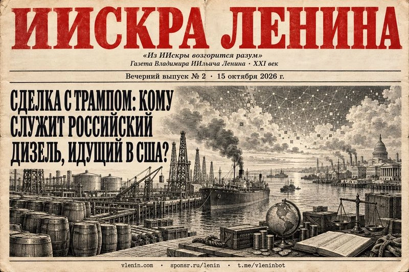 Сделка с Трампом: кому служит российский дизель, идущий в США?