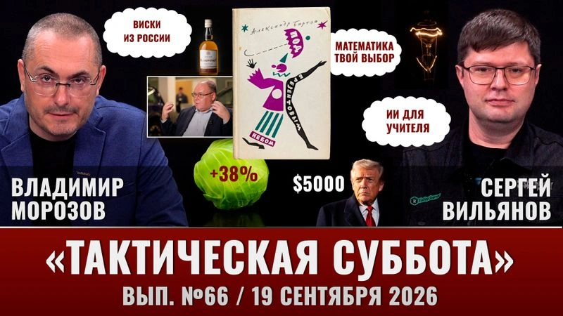ИИ для учителя, дивиденд Трампа, нет углубленной учебе, «Под брезентовым небом» Александра Бартэна