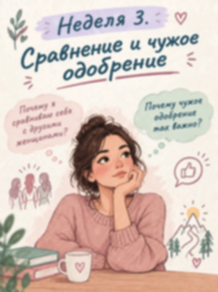 ▎Неделя 3. «Сравнение и чужое одобрение»