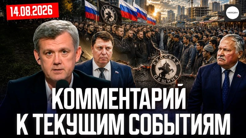 Комментарий к текущим событиям. 14.08.2026