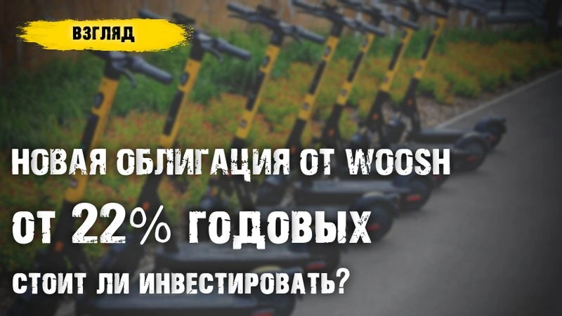 Новая облигация Woosh от 22% доходности. Стоит ли инвестировать?