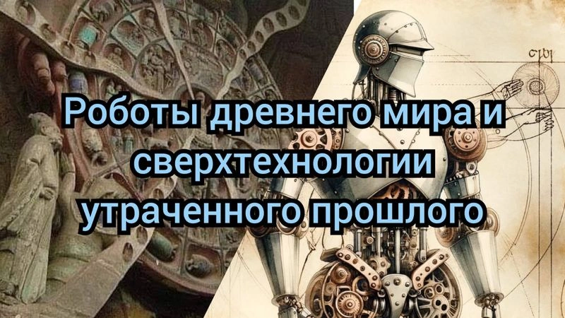 Роботы древнего мира и сверхтехнологии утраченного прошлого