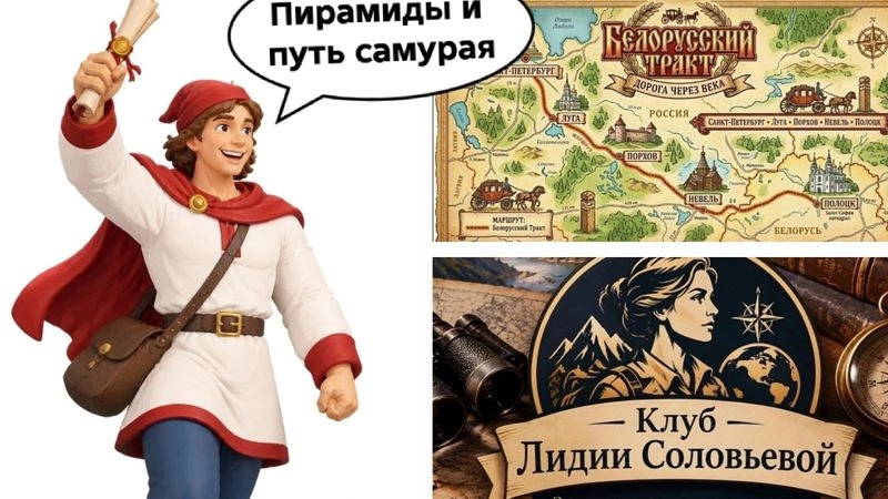 Пирамиды и путь самурая. Дорога через века — с Викторией Чудопал и Лидией Соловьевой.