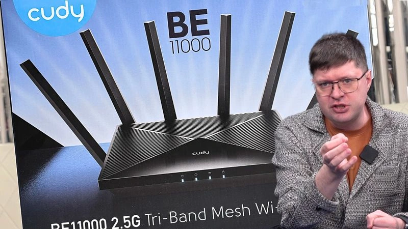 Обзор трехдиапазонного роутера Cudy WR11000: видеоверсия