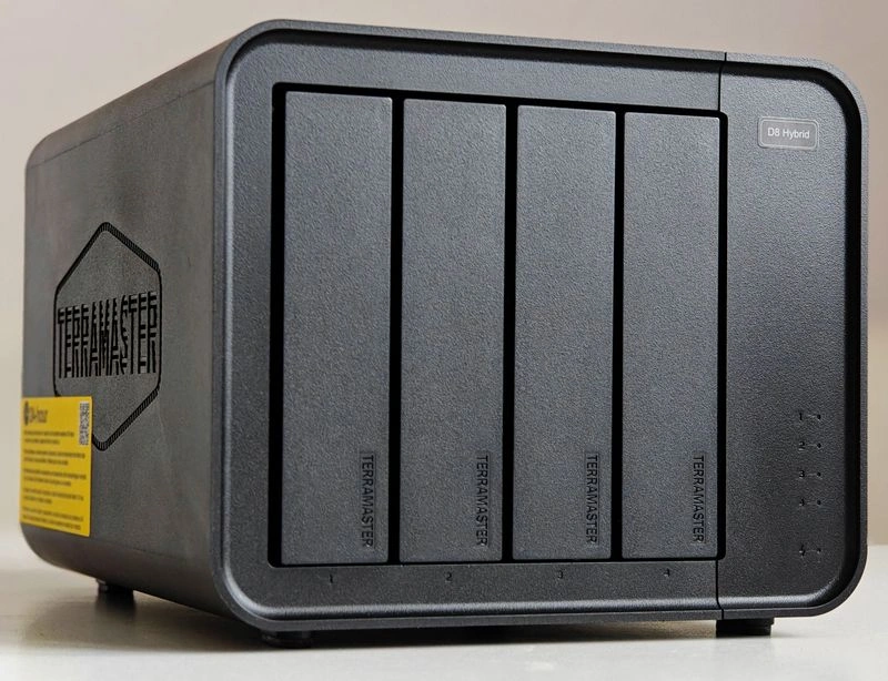 Обзор TerraMaster D8 Hybrid: DAS с аппаратным RAID на 8 накопителей