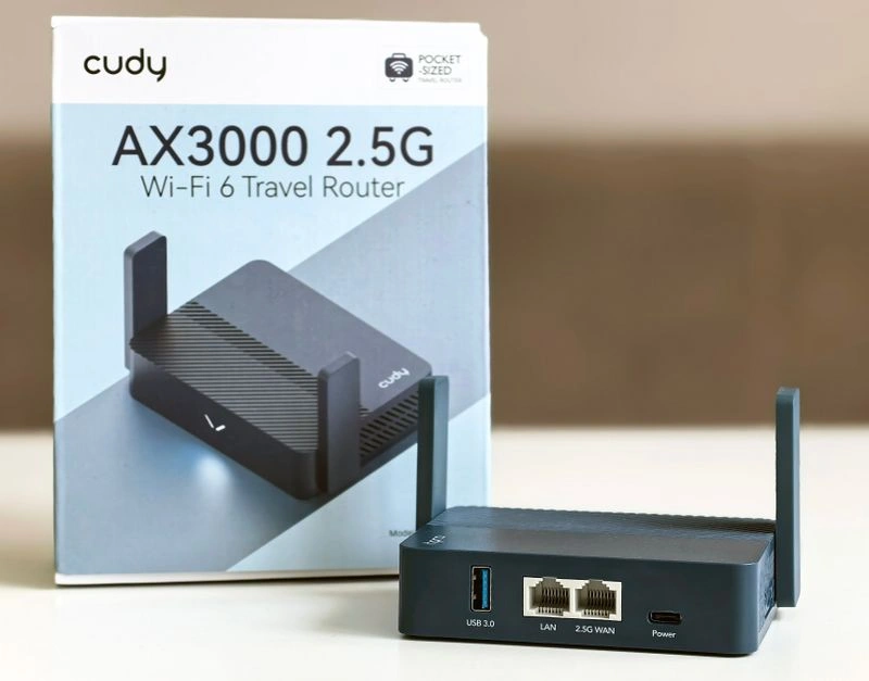Обзор маленького роутера Cudy TR3000 с USB-портом и питанием по USB-C