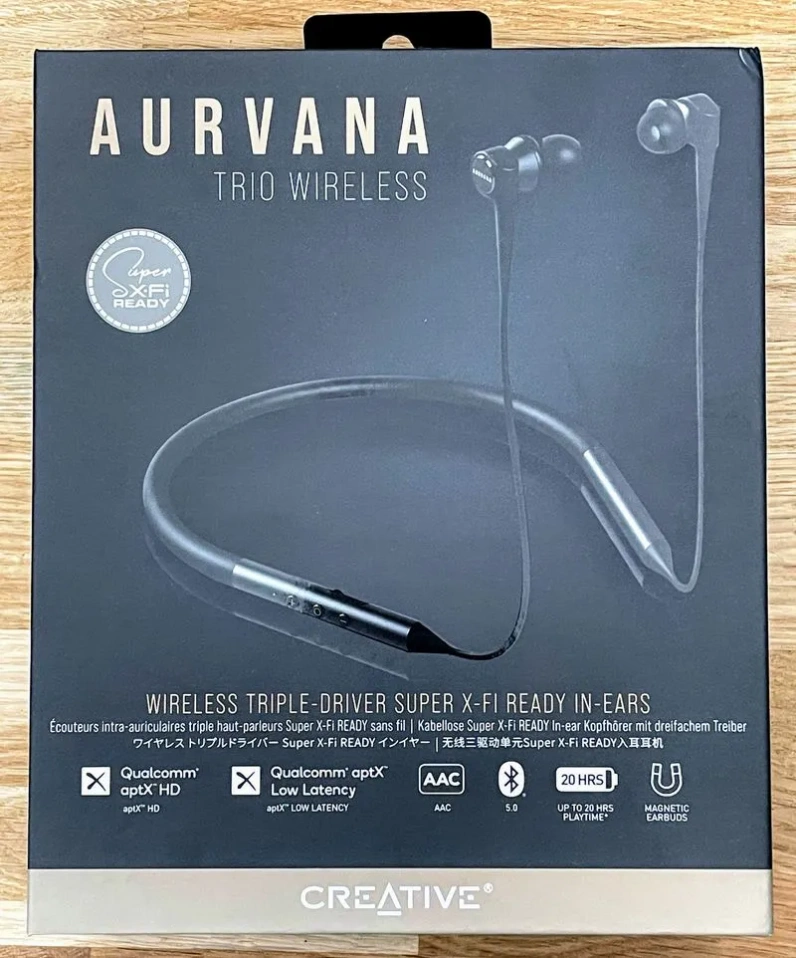 Creative Aurvana Trio Wireless: обзор необычной беспроводной гарнитуры с тремя драйверами