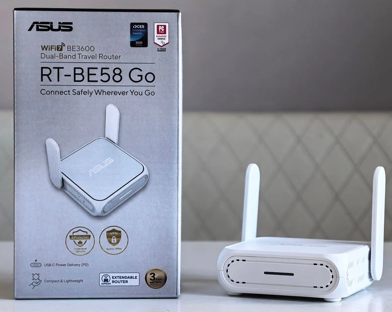 Обзор роутера ASUS RT-BE58 Go: Маленький, мощный и просто интересный