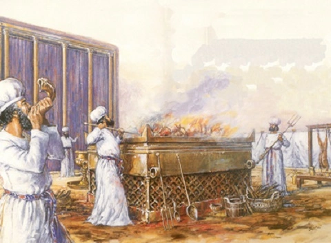 Книга Левит (ч.29): Жертвы всесожжения: обязанность священников (6:8-13)