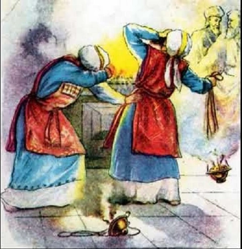 Книга Левит (ч.45): Первая ошибка священников: принесение чуждого огня (10:1-15)