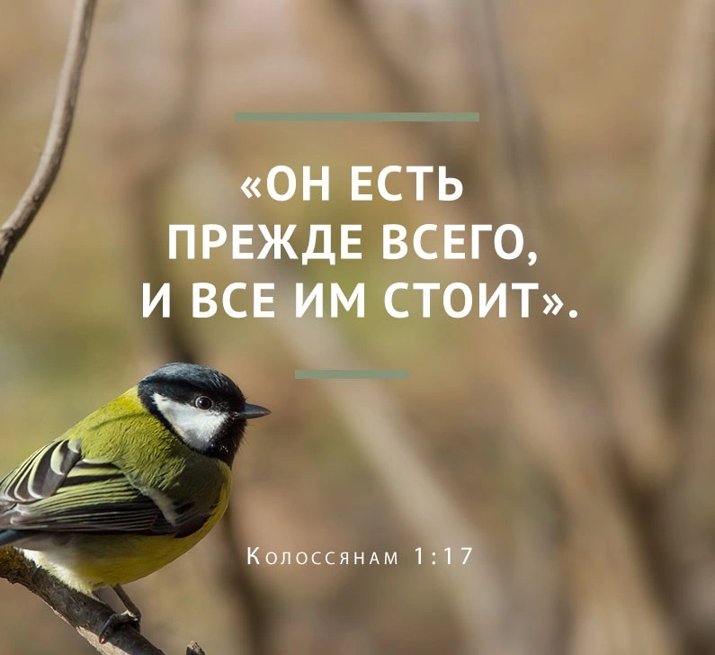 Послание к колоссянам (ч.16): Тот, Кем всё стоит (1:17)