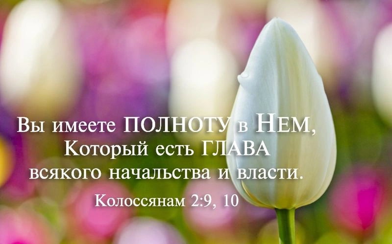 Послание к колоссянам (ч.32): Полнота в Христе (2:10, 11)