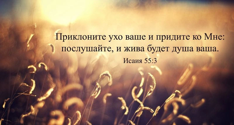 Пророк Исаия (ч.54): Великое приглашение (55:1-13)