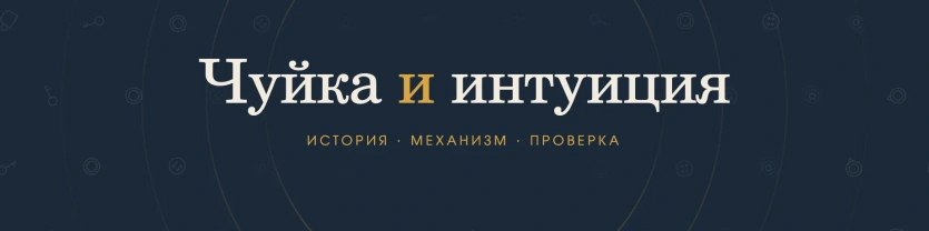 Чуйка и интуиция