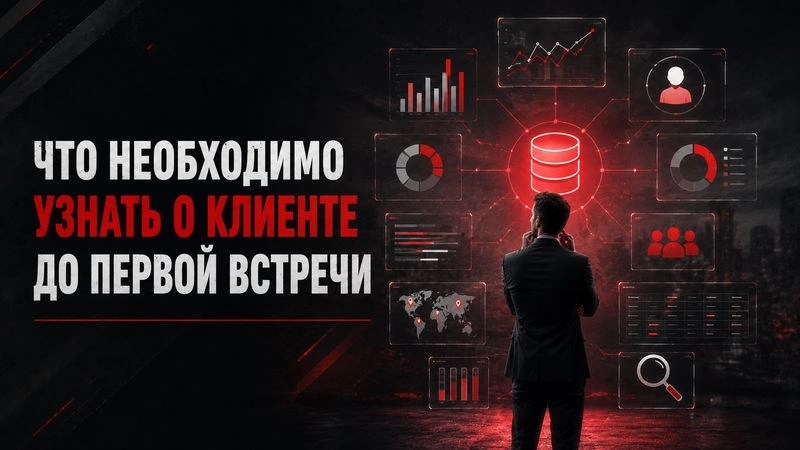 Enterprise Sales. Урок 2.1. Что необходимо узнать о клиенте до первой встречи