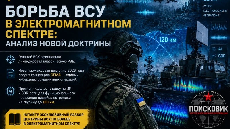 Борьба ВСУ в электромагнитном спектре: анализ новой доктрины