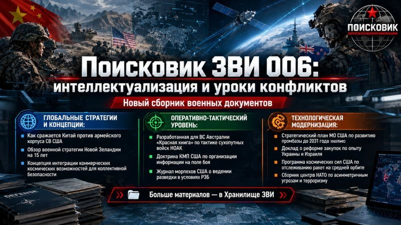 Поисковик ЗВИ 006: интеллектуализация и уроки конфликтов