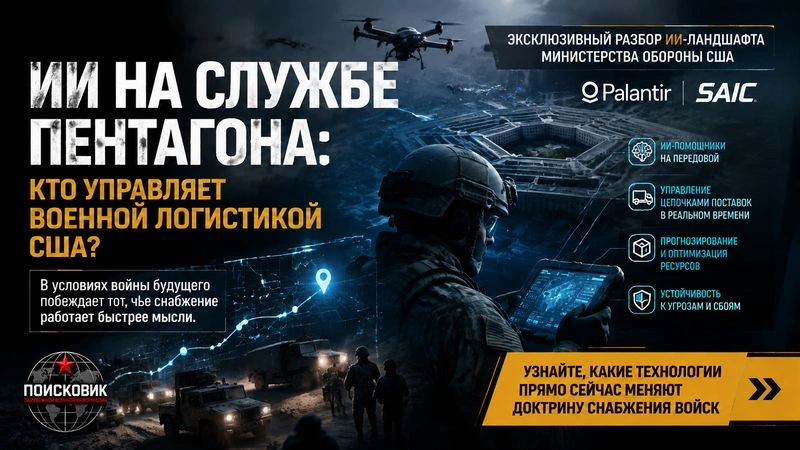 Искусственный интеллект в тылу США: обзор технологических решений для Пентагона
