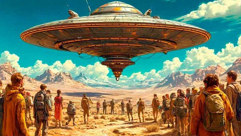 Считается, что инопланетяне, посетившие Землю должны быть умнее людей. Но что, если это не так?