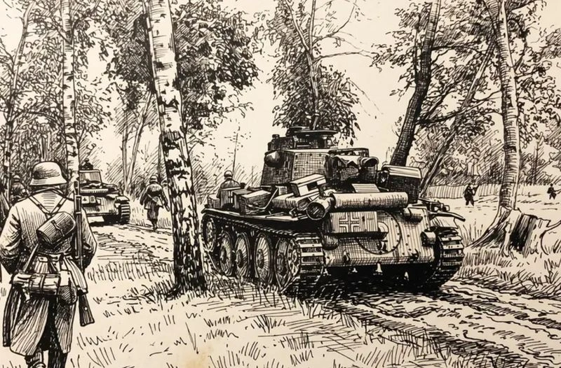 Мемуары Отто Кариуса О Боях На Panzer 38