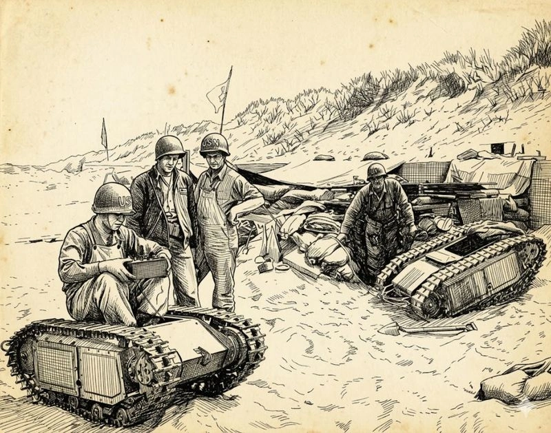 Мемуары Немецкого Инженера О Боевоем Применении «Голиафов» 6 июня 1944 года