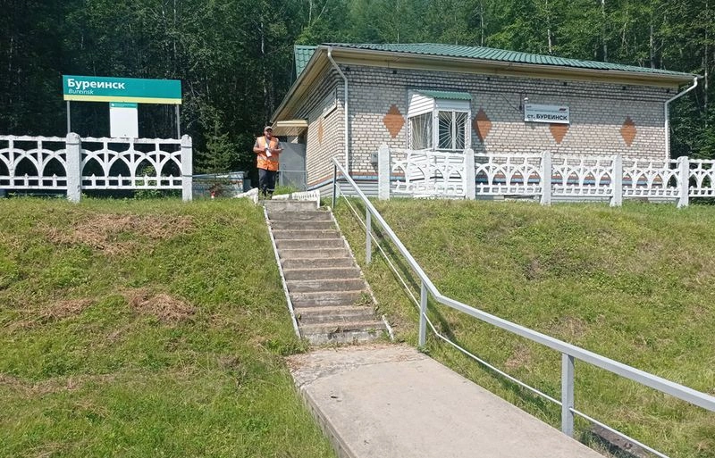 БАМовская глушь: разъезд Буреинск