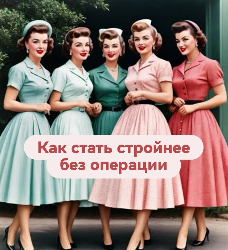 Как стать стройнее без  операции