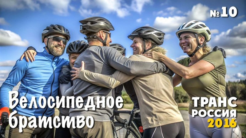 Велосипедное братство. ТрансРоссия-2016. № 10