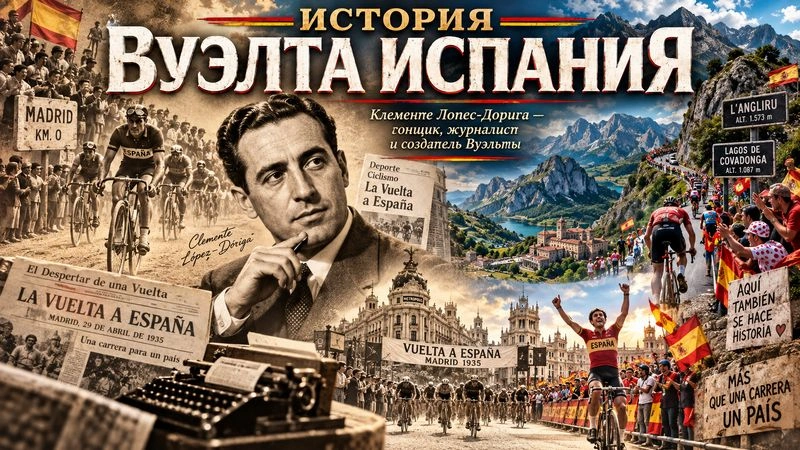 Клементе Лопес-Дорига: гонщик, журналист и создатель Вуэльты. № 2