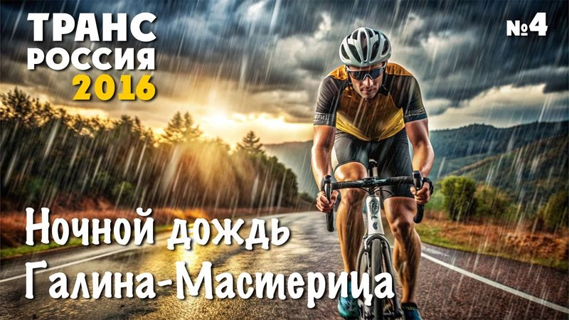 Ночной дождь. Галина-Мастерица. ТрансРоссия-2016. № 04