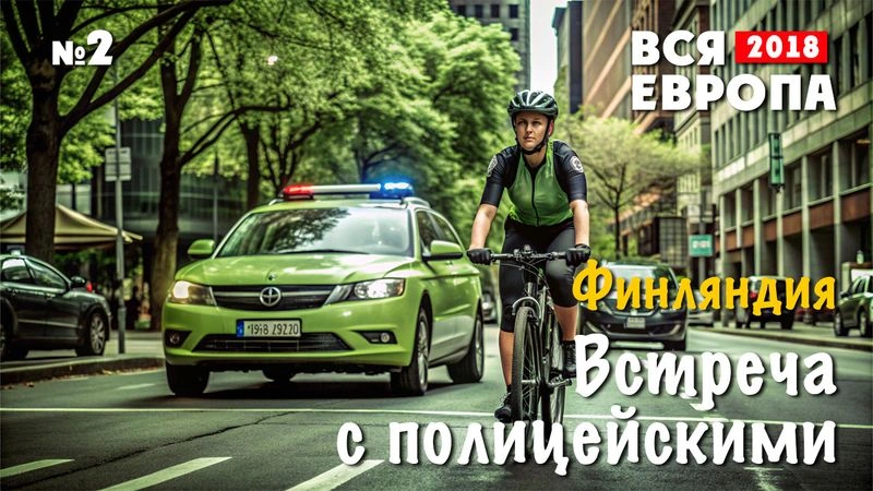Путешествие по Европе. 2018. Встреча с полицейскими. № 2