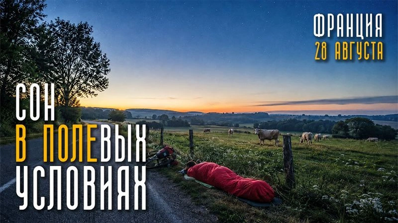 Сон в ПОЛЕвых условиях. 28 августа. Франция