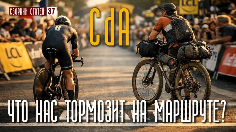 Что нас тормозит на маршруте? CdA. #37