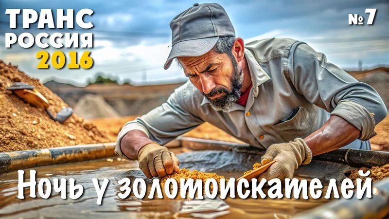 Ночь у золотоискателей. ТрансРоссия-2016. № 7