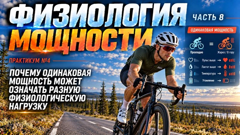 Физиология мощности. Практикум № 4. Вопросы. Ч. 8