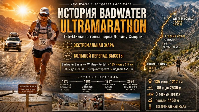 История Badwater. RAAM. Ч. 3