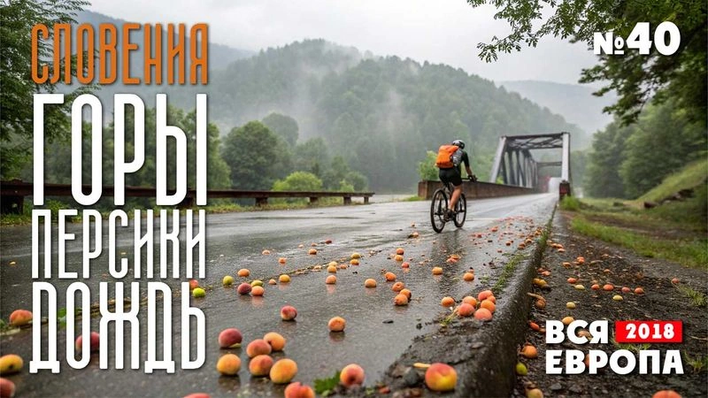 Горы. Персики. Дождь. Словения. Вся Европа № 40