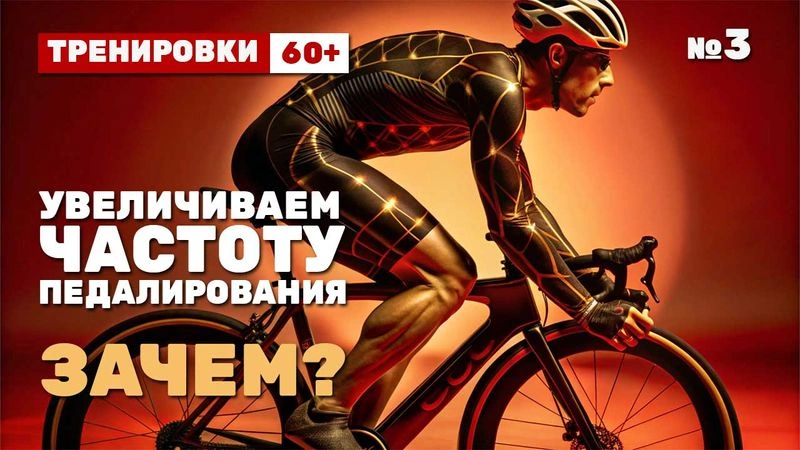 Зачем увеличивать частоту педалирования? Для тех кому за 60+. № 3