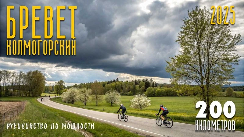 Бревет «Холмогорский». 200 км. 2025 год / май.