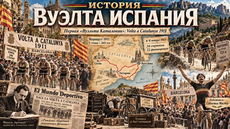 Вуэльта Каталония. Рождение гонки. № 4