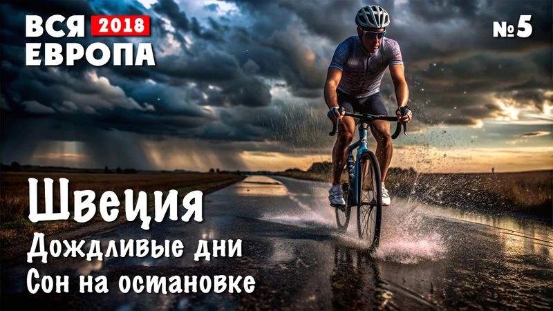 Путешествие по Европе. Швеция. Проливные дожди. № 5