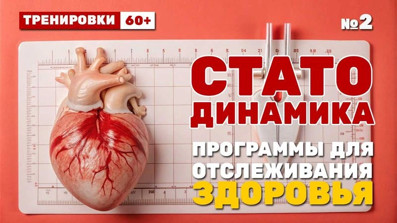 Статодинамика. Отслеживаем своё здоровье. Для тех кому за 60+. № 2