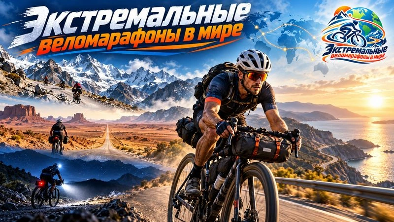 Экстремальные веломарафоны в мире