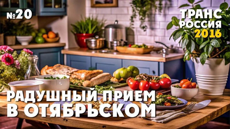 Радушный приём в Октябрьском. ТрансРоссия-2016. № 20