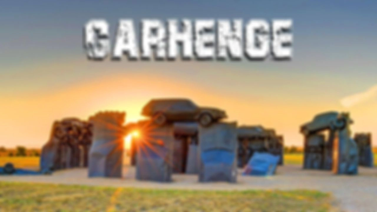 CARHENGE: автомобильная копия Стоунхенджа в США