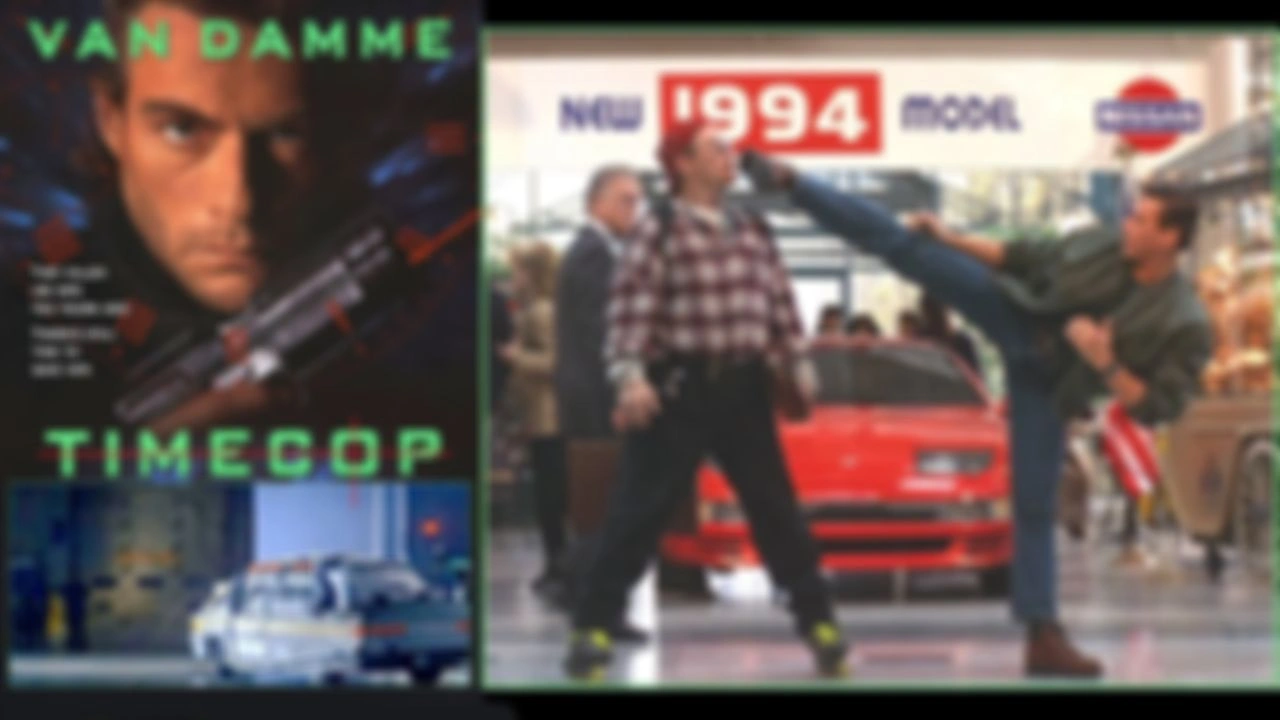 Автомобили из фильма "Патруль времени"