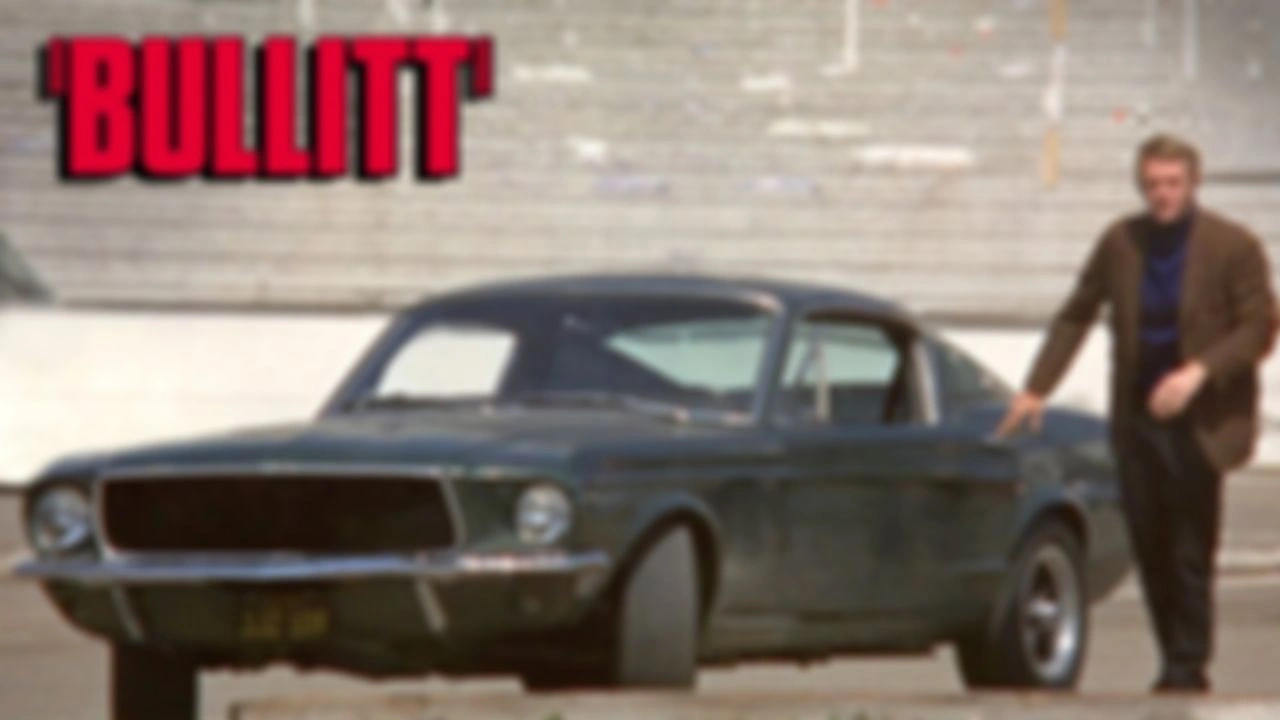 Классическая автомобильная погоня в фильме "Bullitt"